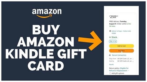 Are There Kindle Gift Cards