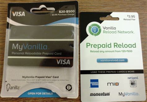 Are Vanilla Visa Cards Reloadable