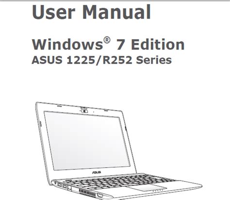 Asus Manual For This Computer