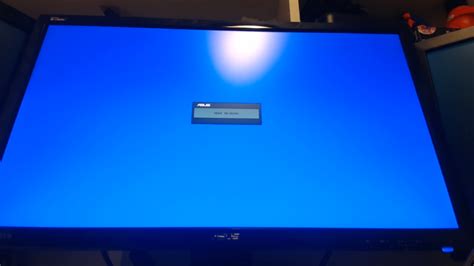 Asus Monitor Says No Signal