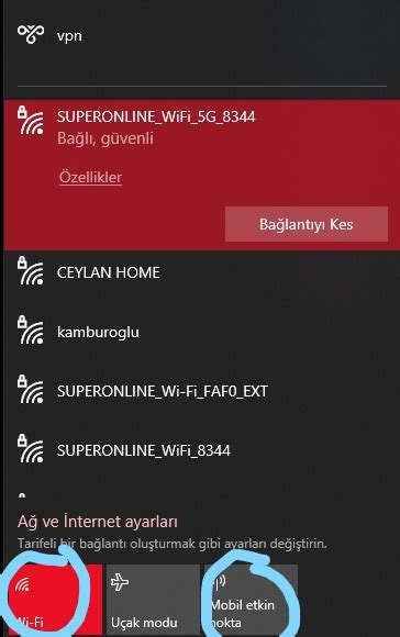 Asus laptop wifi bağlanmıyor