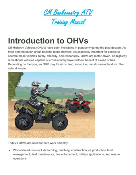 Atv cm