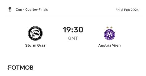 Aufstellungen: austria wien gegen sturm graz