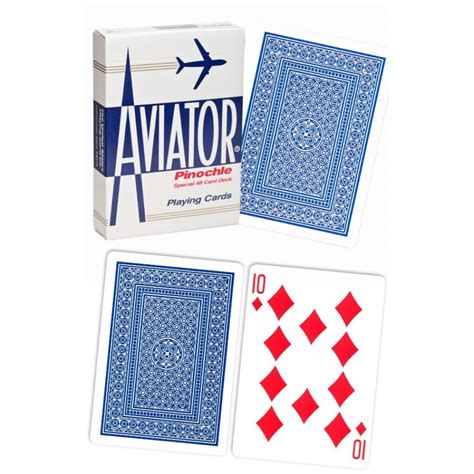 Aviator Pinochle Playing Cards