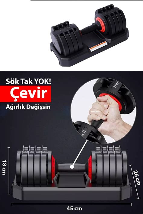 Ayarlanabilir dambıl gittigidiyor