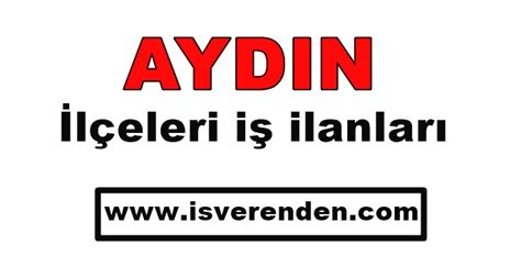 Aydın eğitim iş ilanları