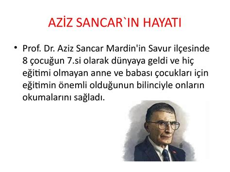 Aziz sancarın doğum yeri