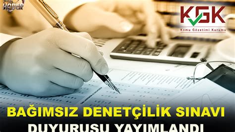 Bağımsız denetçilik sınavı nedir