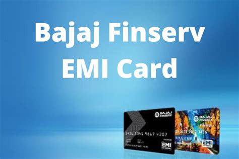 Bajaj Finance Emi Card