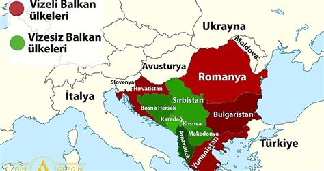 Balkan ülkeleri vizesiz