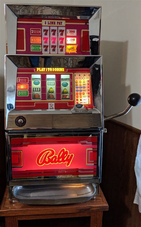 Bally Slot Machines Vintage