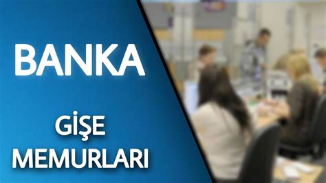 Banka gişe iş ilanları 2020