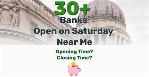 Banks Open Saturday Near Me