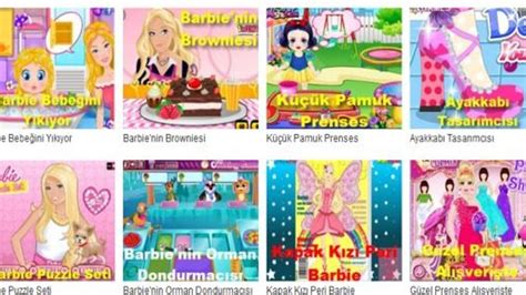 Barbie oyunları web sitesi