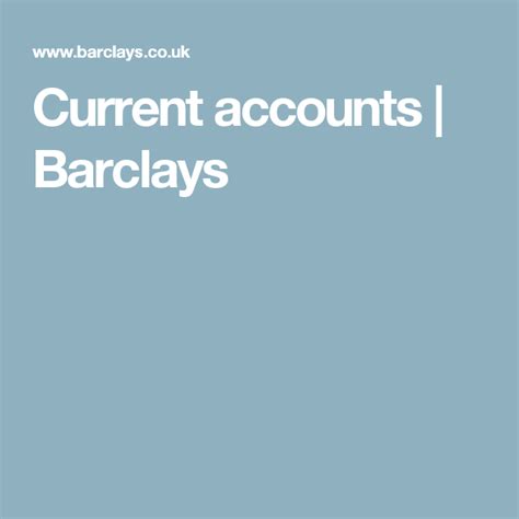 Barclays Open A Current Account