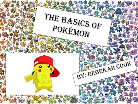 Basics Of Pokemon