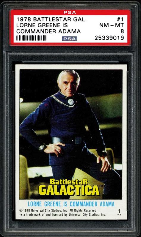 Battlestar Galactica 1978 Trading Cards