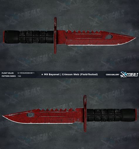 Bayonet crimson web ft