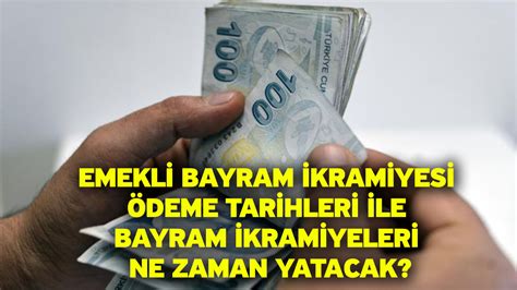 Bayram ikramiyesi tc ile