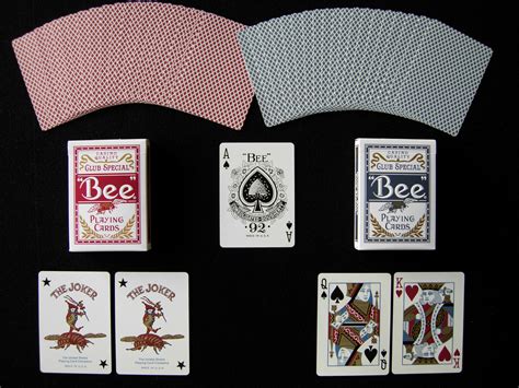 Bee Bridge Size Playing Cards