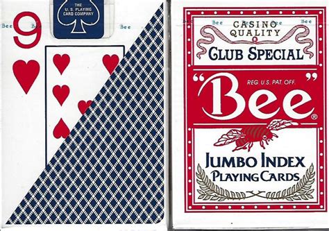 Bee Jumbo Index Playing Cards