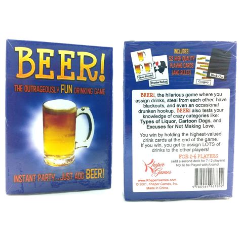 Beer Game Cards