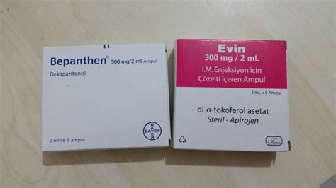 Bepanthen 500 mg 2 ml ampul nasıl kullanılır