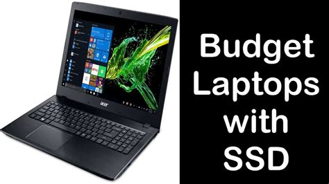 Best Budget Laptop With Ssd