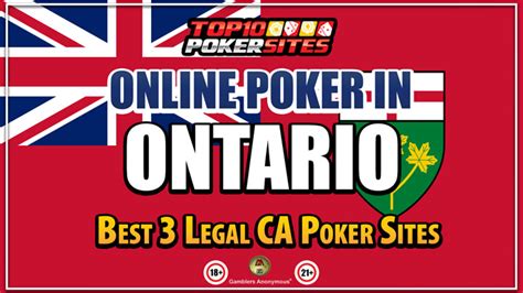 Best Ontario Poker Sites