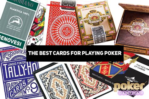 Best Playing Cards For Poker Reddit