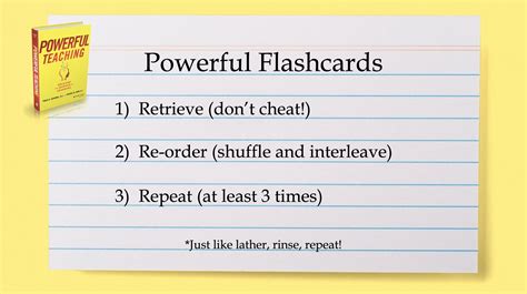 Best Way To Make Flashcards