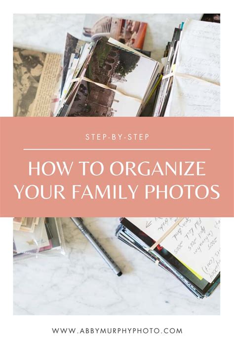 Best Way To Organize Family Pictures