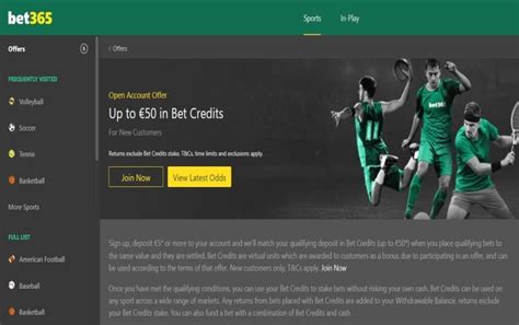 Bet365 Bet Credits How They Work