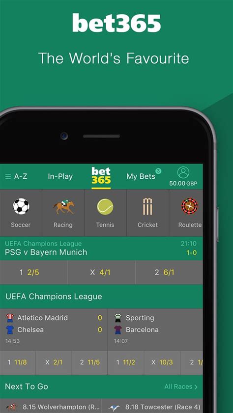 Bet365 app for android phone