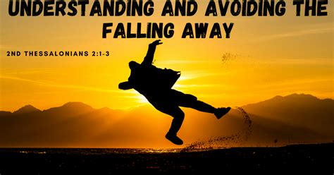 Biblical Meaning Of Falling Away