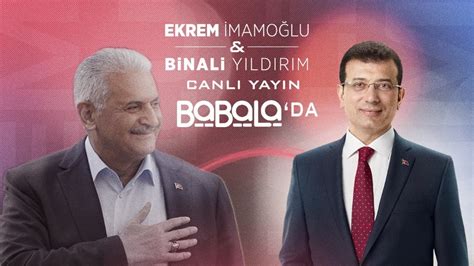 Binali yıldırım ve ekrem imamoğlu fox