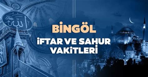 Bingöl de iftar vakti