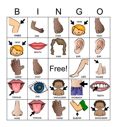 Bingo Game Cards For House Parts Bingo Game Cards For House Parts