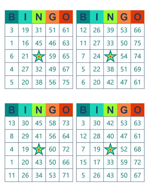 Bingo Paper Cards For Cheap