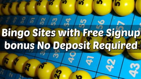 Bingo Sites No Deposit Required Bingo Sites No Deposit Required