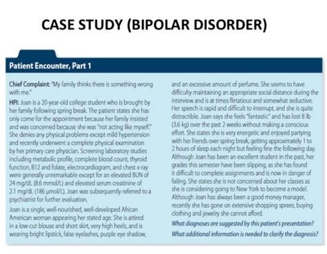 Bipolar Disorder Famous Case Studies