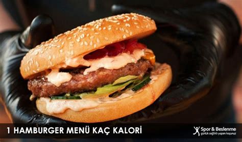 Bir hamburgerde kaç kalori var