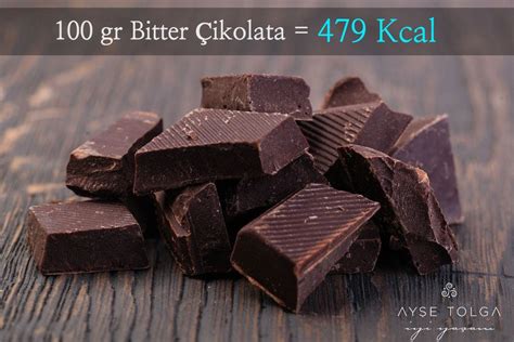 Bir parça bitter çikolata kaç kalori