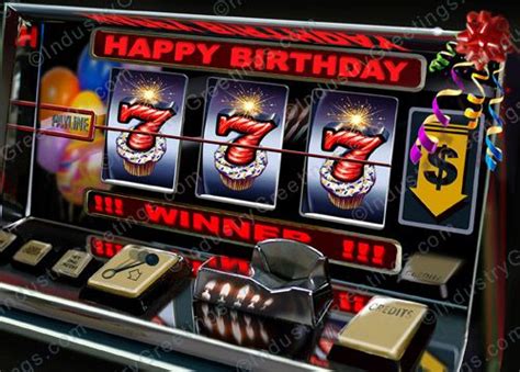 Birthday Slot Machine Gif