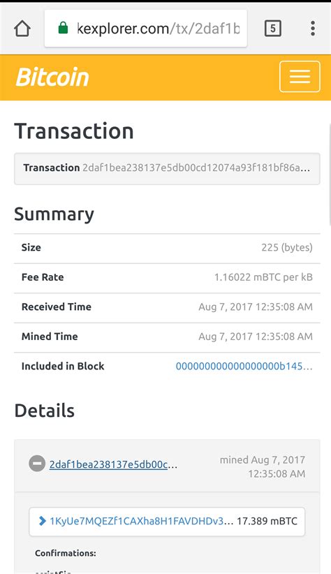 Bitcoin Transaction Confirmation Check