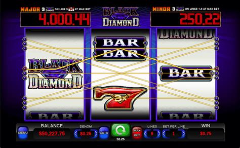 Black Diamond Slot Machine Play Free