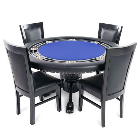 Black Poker Table