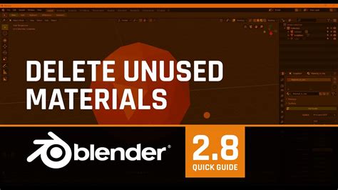 Blender Delete Unused Materials
