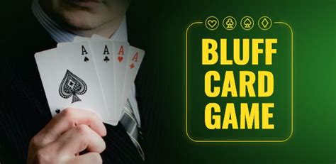 Bluff Card Game Bluff Card Game