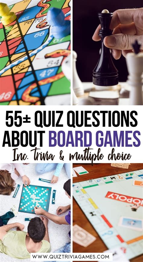 Board Game Quiz And Answers